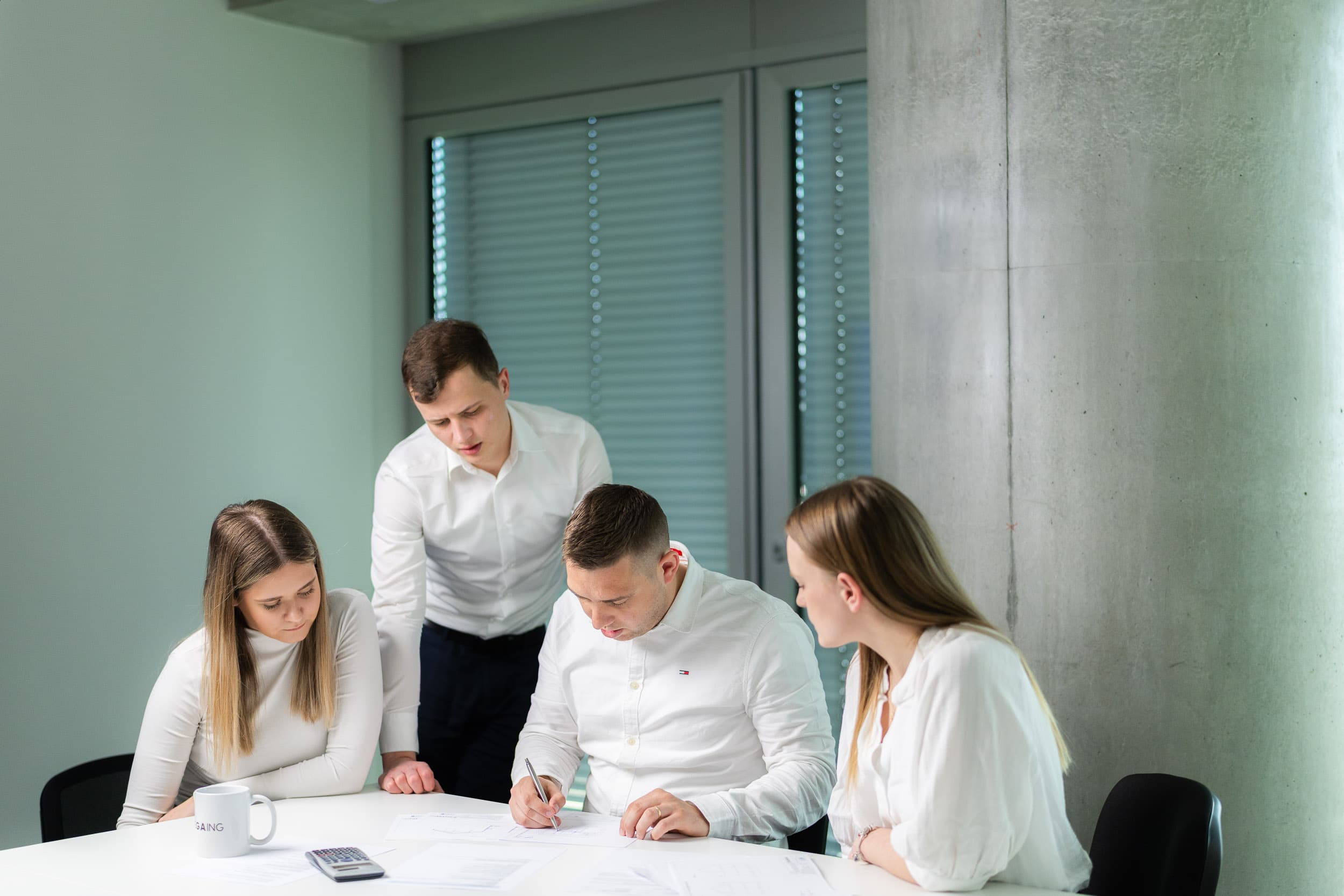 Team at work